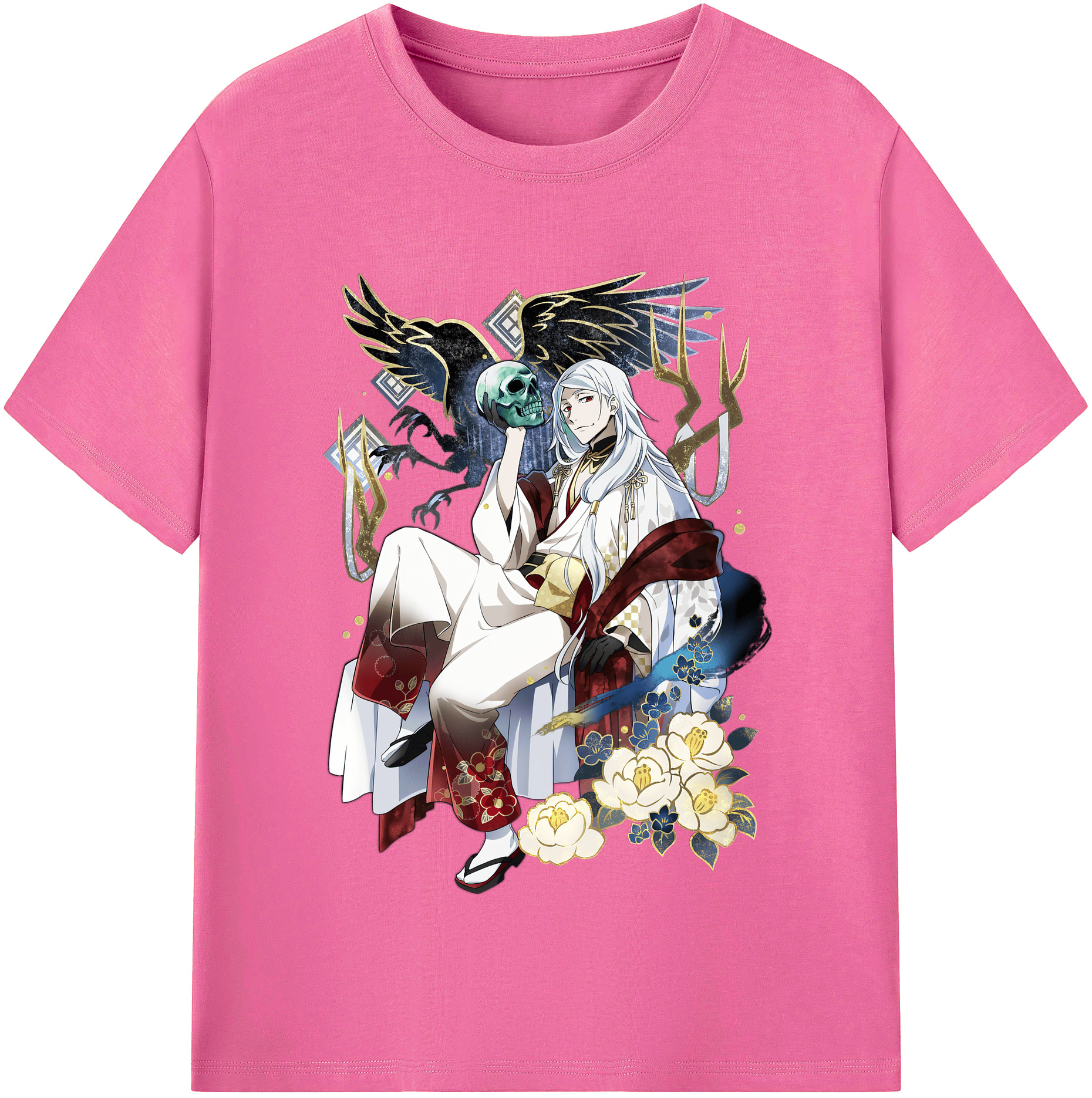 （画像用） 文豪ストレイドッグス Bungo Stray Dogs レディースカジュアルプリントTシャツ（綿100％）